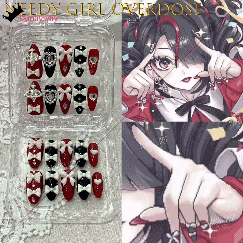 Nail Art Nail Art - YiNuo*/Needy Girl Overdose Jirai Kei Ame