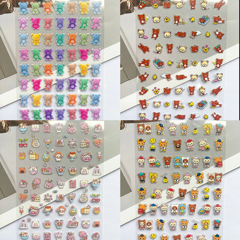 Nail Art Nail Art - Pvc Super Mini Pink Rilakkuma Poster
