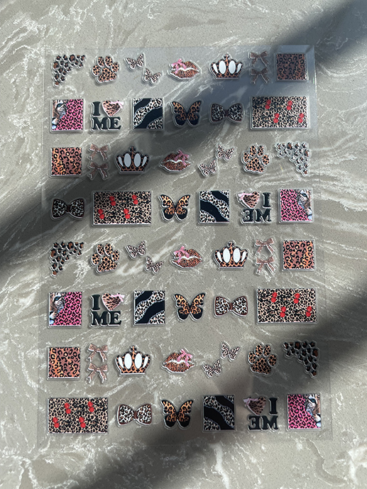 Nail Art Nail Art - Mini Pvc Kawaii Pattern Poster Goods
