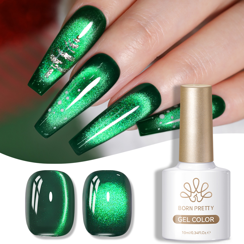 Nail Art Emerald Green - BORN PRETTY 10ml Emerald Green Gel