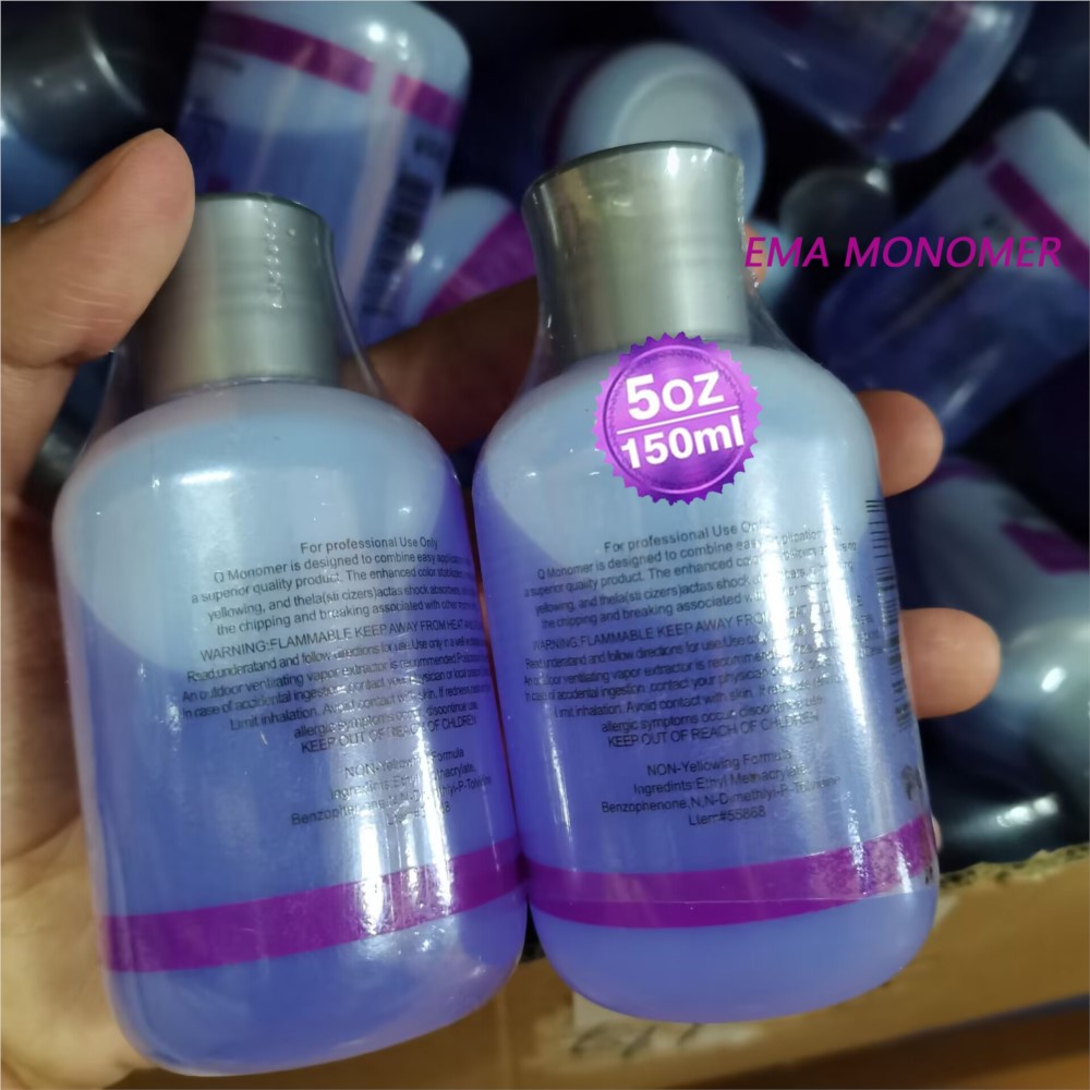 Acrylic Powder Clear - 150/120/40ml EMA Nail Acrylic Liquid Monomer