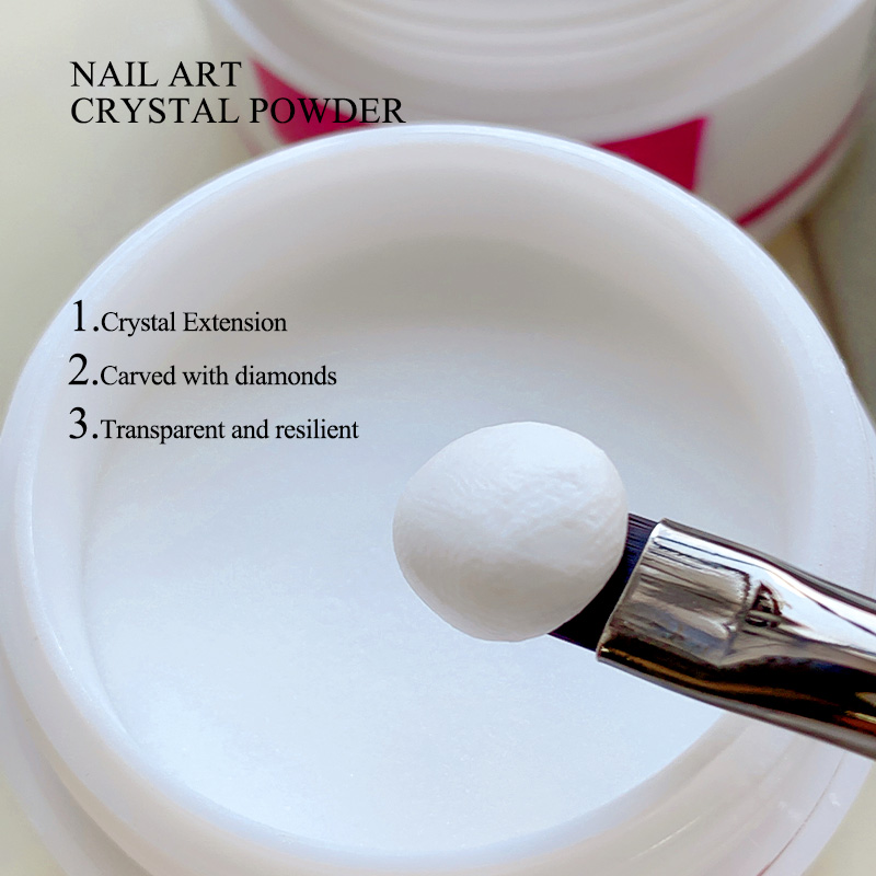 4.5X4CM Pink/White/Clear Profe - Acrylic Powder Clear recension och pris