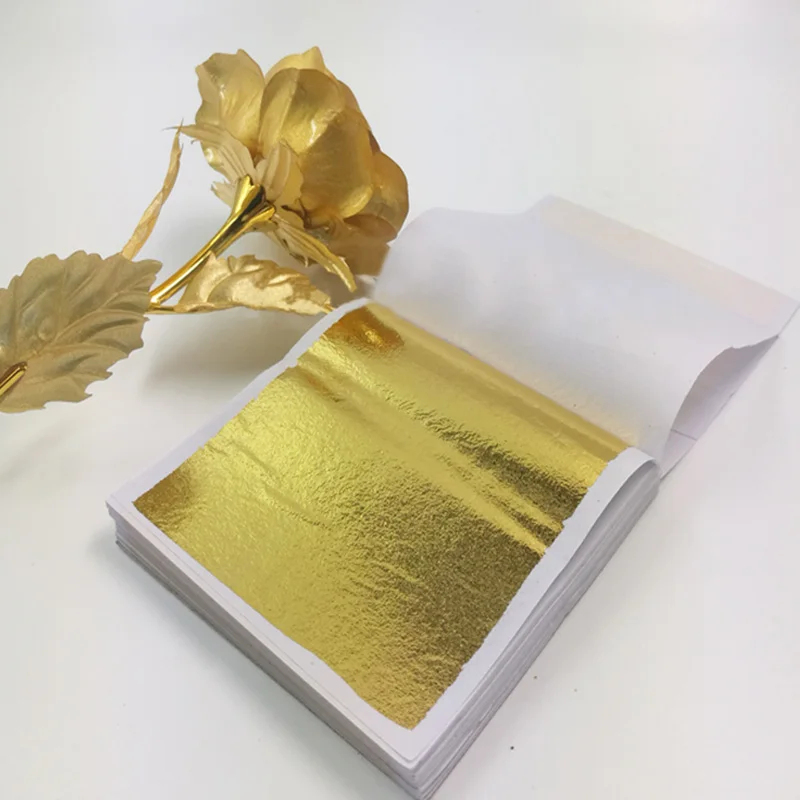 100Pcs Imitation Gold Sliver C - Nail Art Gold recension och pris
