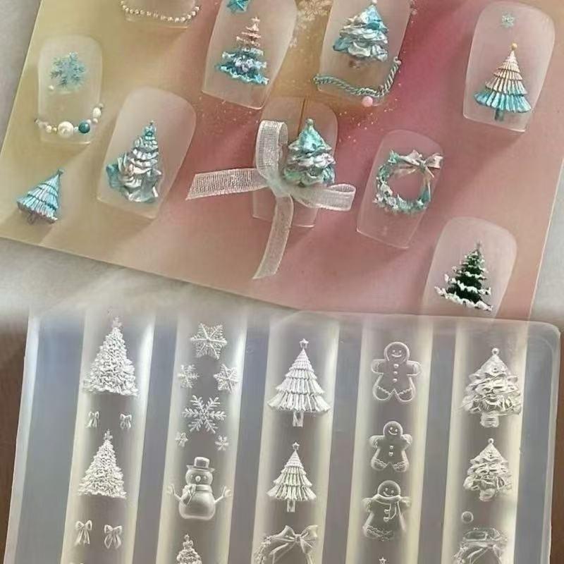 Christmas Snowman Christmas Tr - Nail Art For Men recension och pris