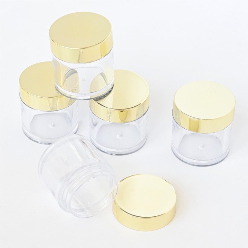 20/50/100Pcs Gold Lid Clear Em - Acrylic Powder Clear recension och pris