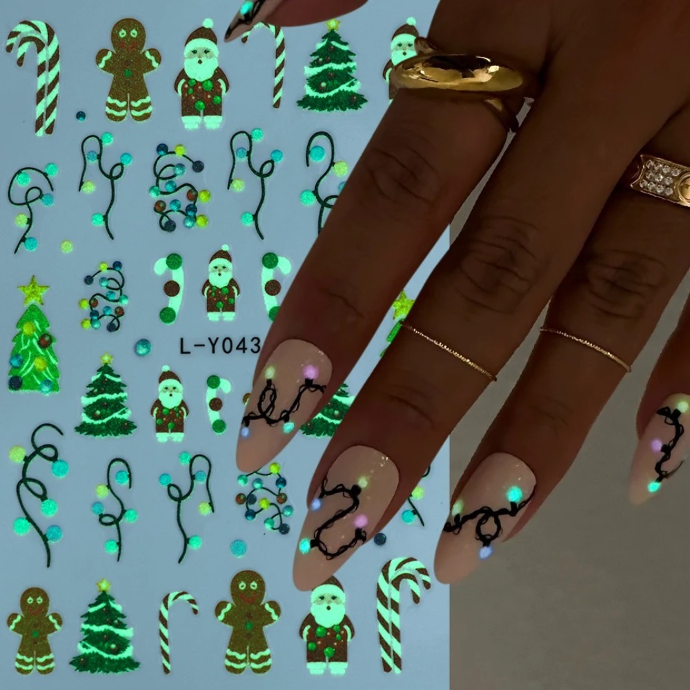 Luminous Lanterns Christmas Na - Nail Art For Men recension och pris