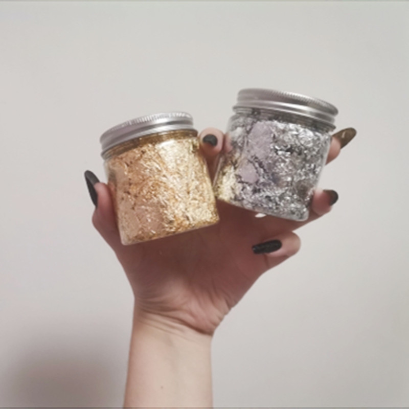 Imitation Rose Gold Silver Cop - Nail Art Gold recension och pris