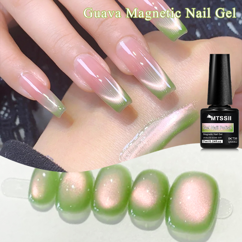 MTSSII 7ml Guava Cat Magnetic  - Nail Art Emerald Green recension och pris