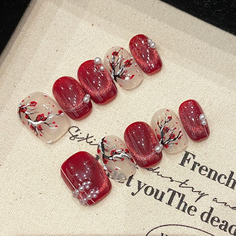 Wholesale Nail Art Crystal Cat - Nail Art Red recension och pris
