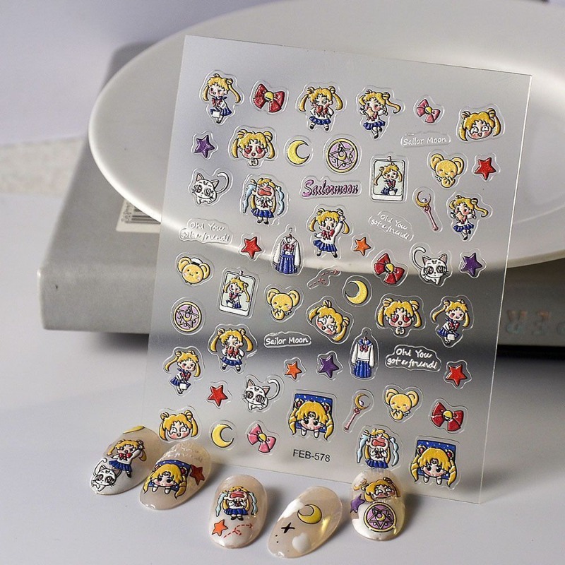 New Sailor Moon anime peripher - Nail Art Maroon recension och pris