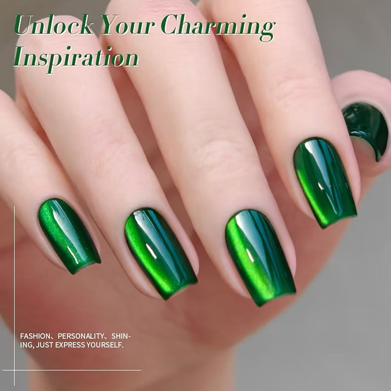 MIANEL 10ML Green Nail Polish  - Nail Art Emerald Green recension och pris
