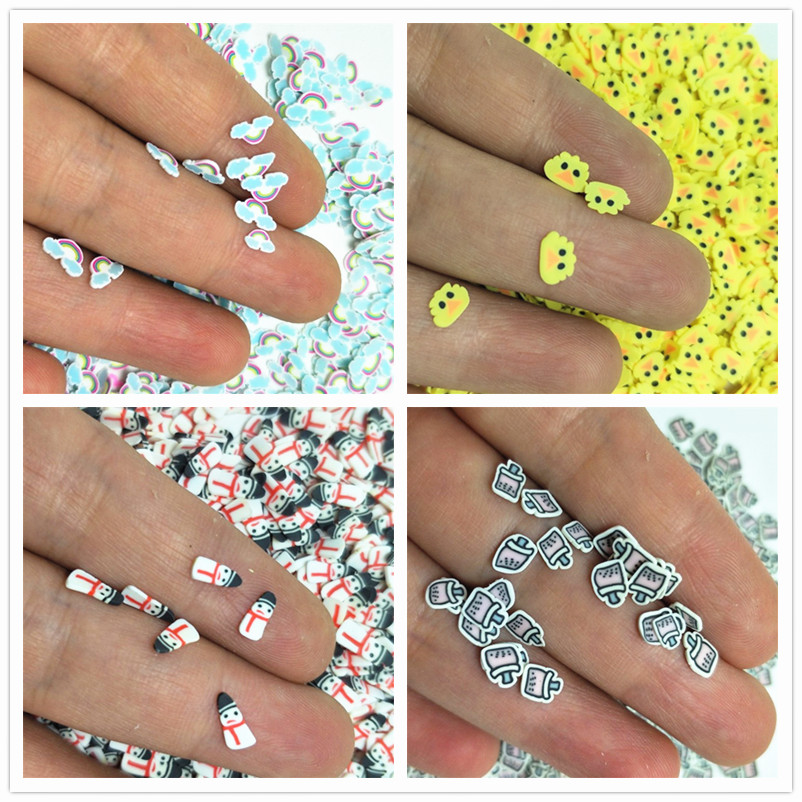 20g Polymer Soft Clay Christma - Nail Art For Men recension och pris