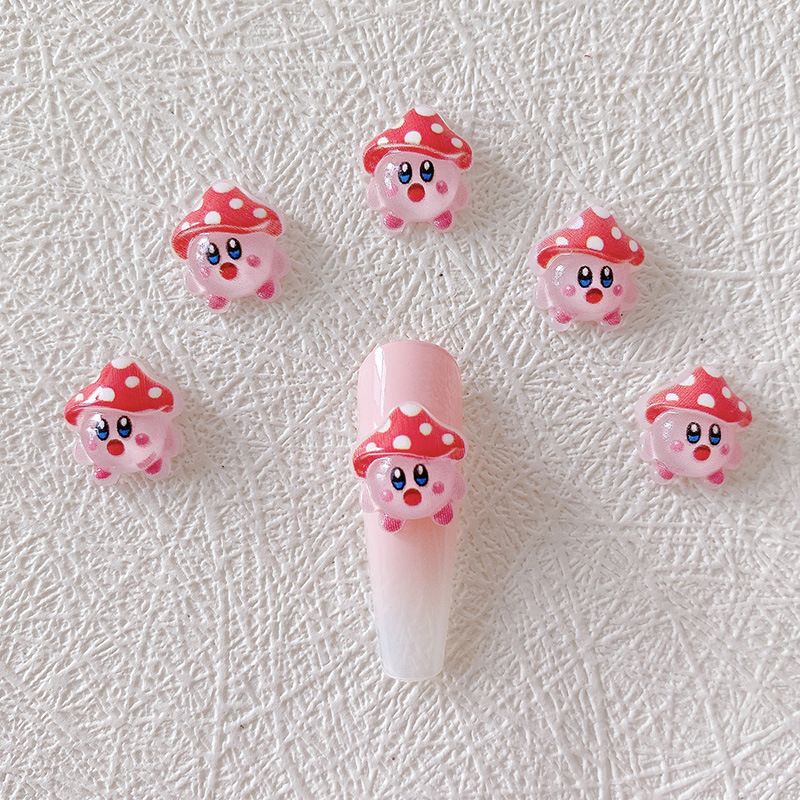 2/10/20pcs Kirby Nail Charms 3 - Nail Art Nail Art recension och pris