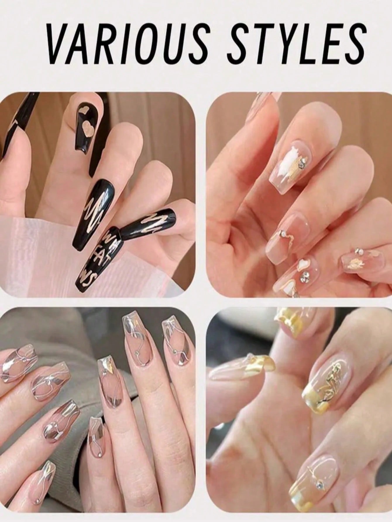0.8mm 1PC Nail Art Pen, White  - Nail Art Gold recension och pris