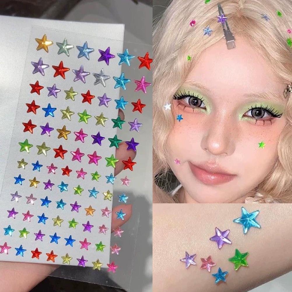 Self-Adhesive Face Rhinestones - Nail Art Nail Art recension och pris