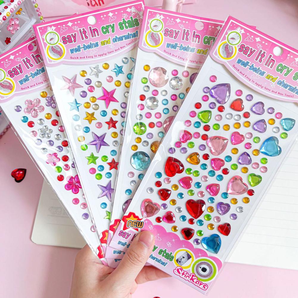 Self-Adhesive Face Rhinestones - Nail Art Nail Art recension och pris