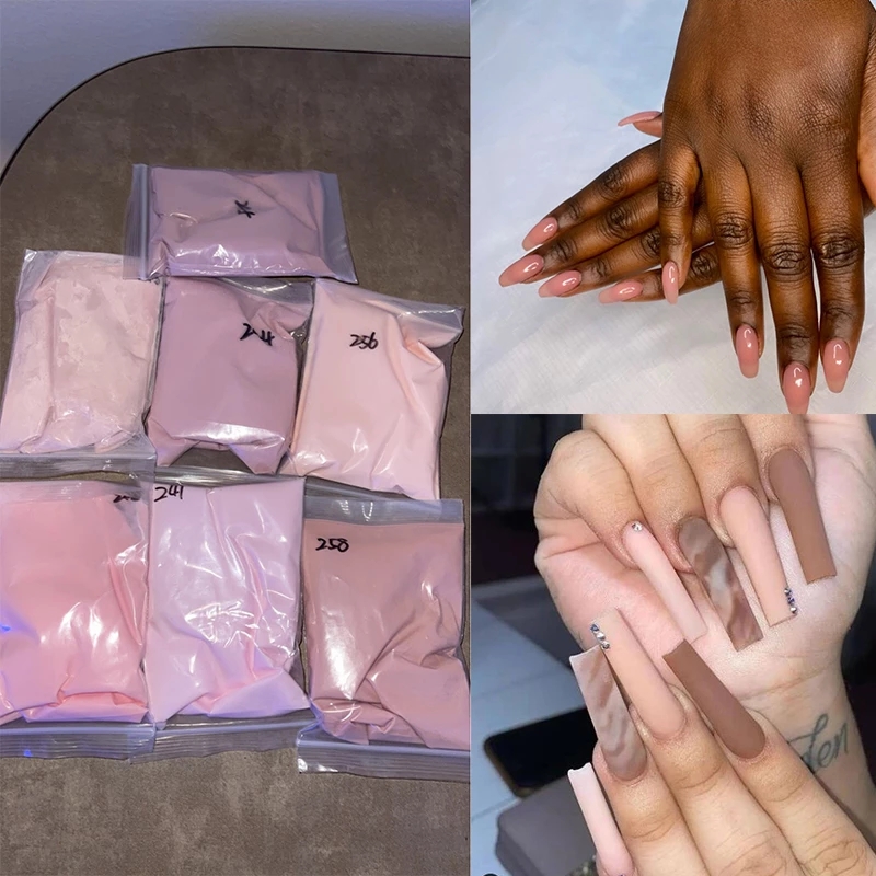 100g Nude Nail Acrylic Powder  - Acrylic Powder Clear recension och pris