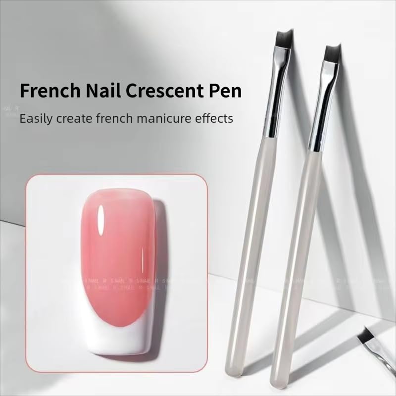 1/5Pcs Professional French Nai - Nail Art Maroon recension och pris