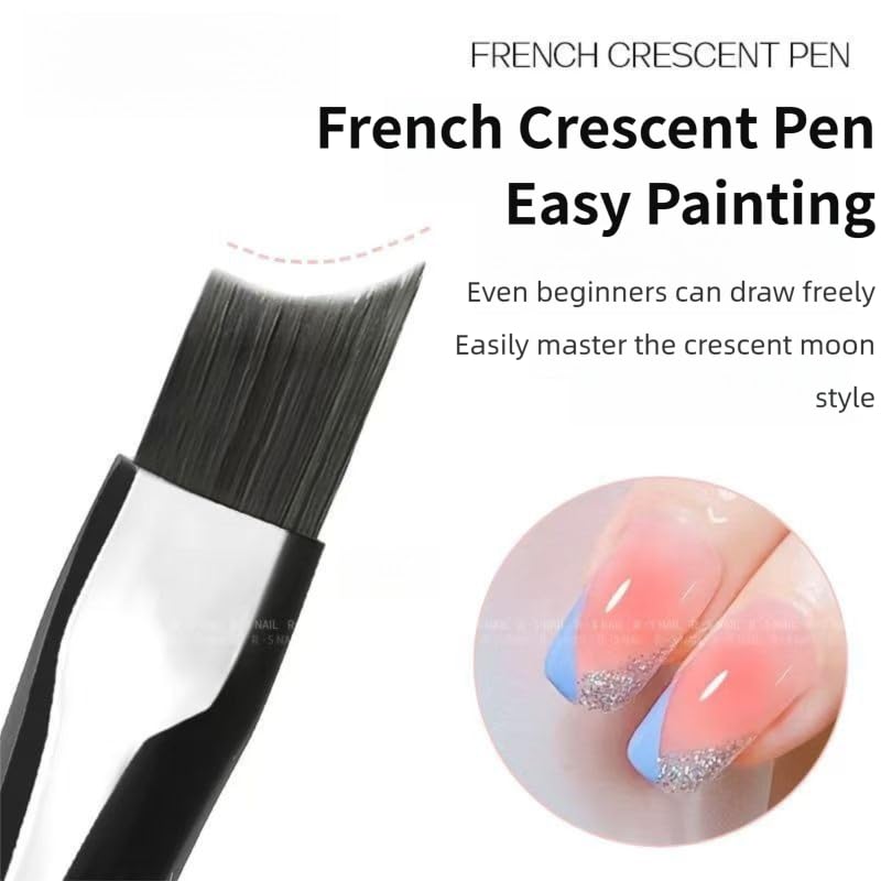 1/5Pcs Professional French Nai - Nail Art Maroon recension och pris