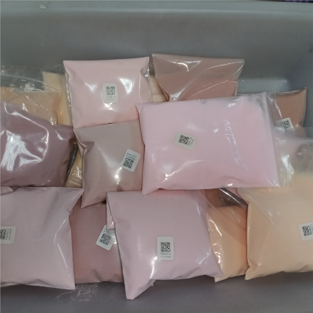 100g Pink Nude Brown Nail Acry - Acrylic Powder Clear recension och pris