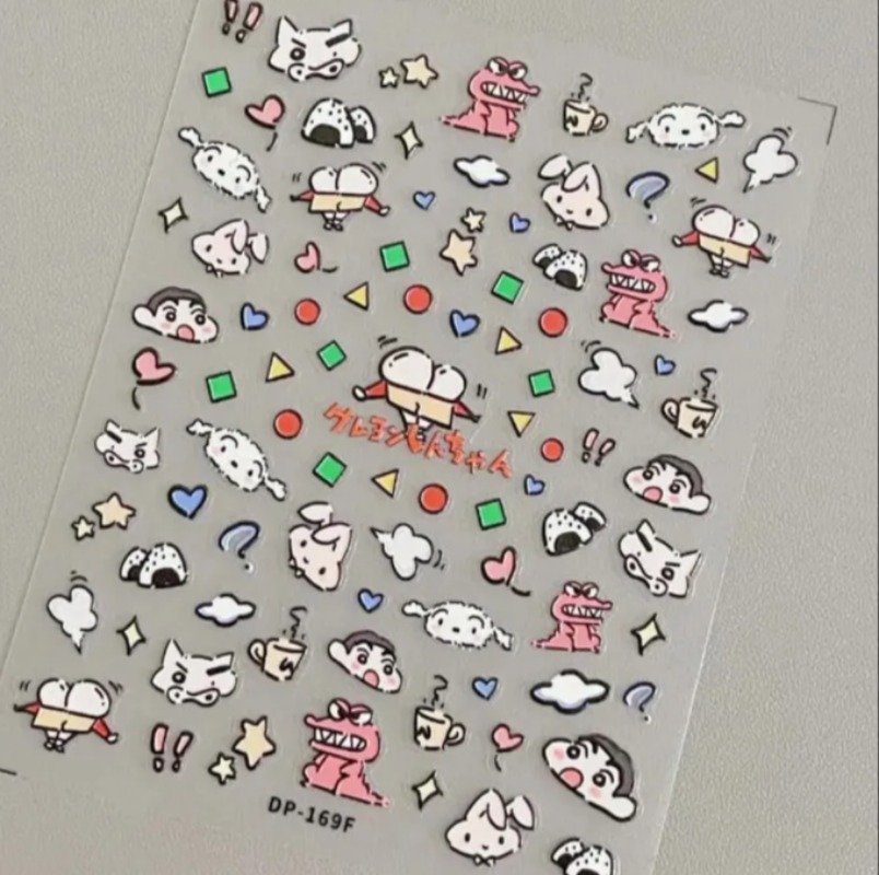 Crayon Shin-chan Creative Pape - Nail Art Nail Art recension och pris